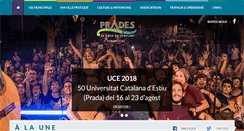 Desktop Screenshot of prades.com